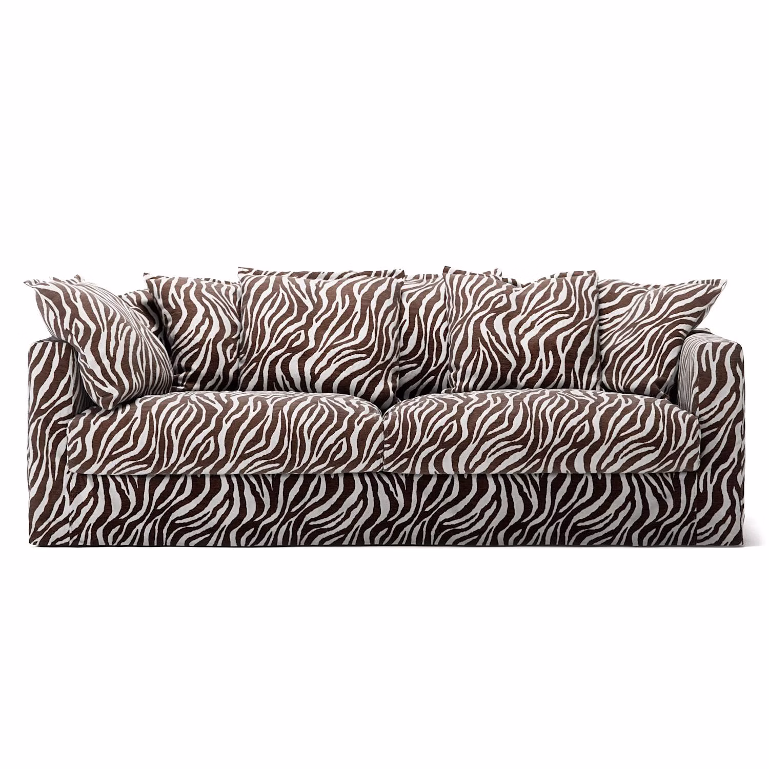 Klädsel Till Le Grand Air 3-sitssoffa Chenille, Zebra