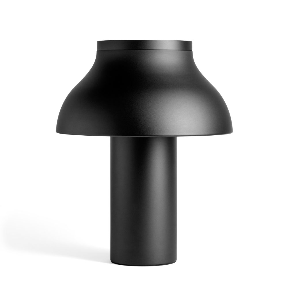 PC table bordslampa L Ø40 cm, Soft black