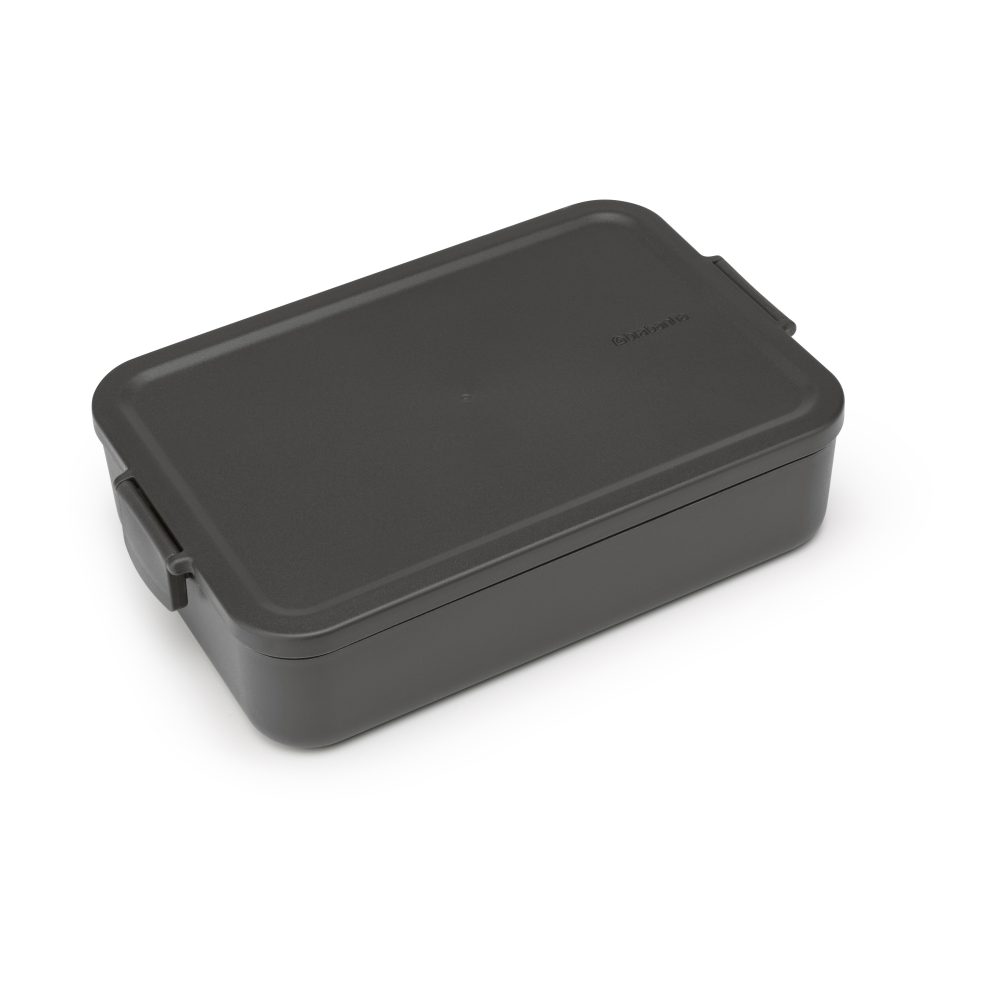 Make & Take bento matlåda stor 2 L, Mörkgrå