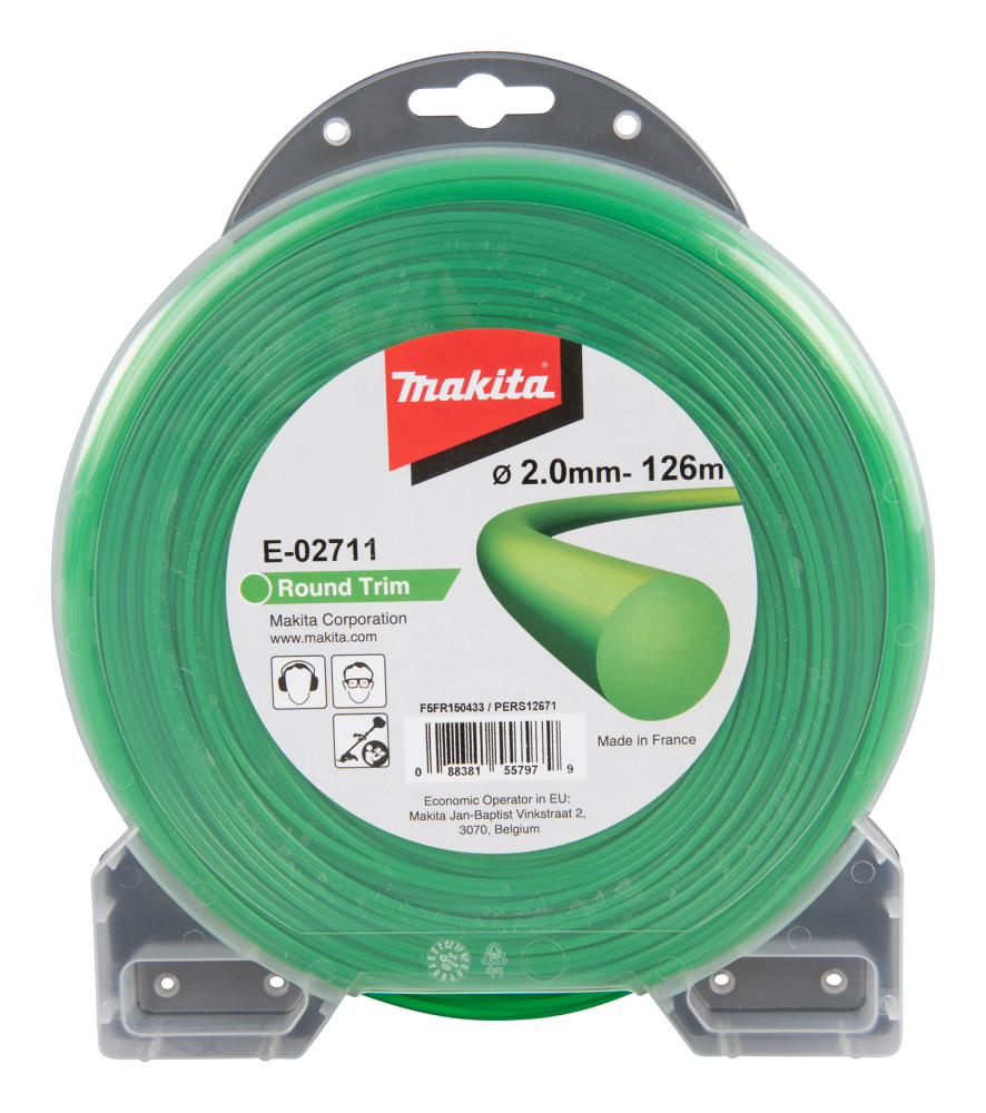 TRIMMERTRÅD MAKITA RUND 2,0MM 126M