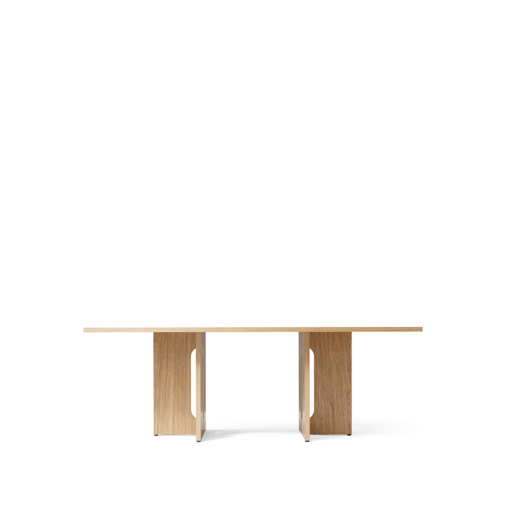 Androgyne Rectangular matbord, natural oak, 210x109 cm