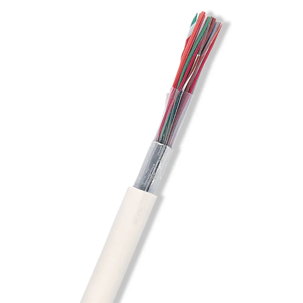 Nexans ELAQBY Telekabel 1 m, vit 20x2x0.6 mm