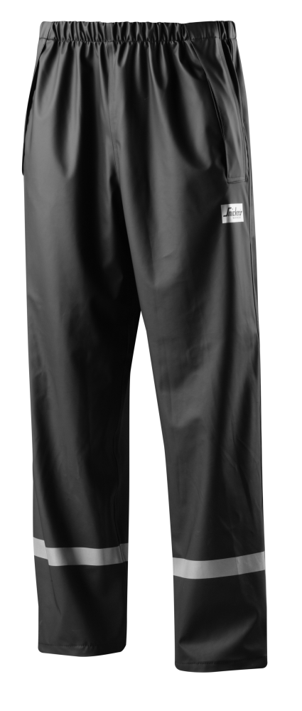 REGNBYXA PU SVART SVART XL