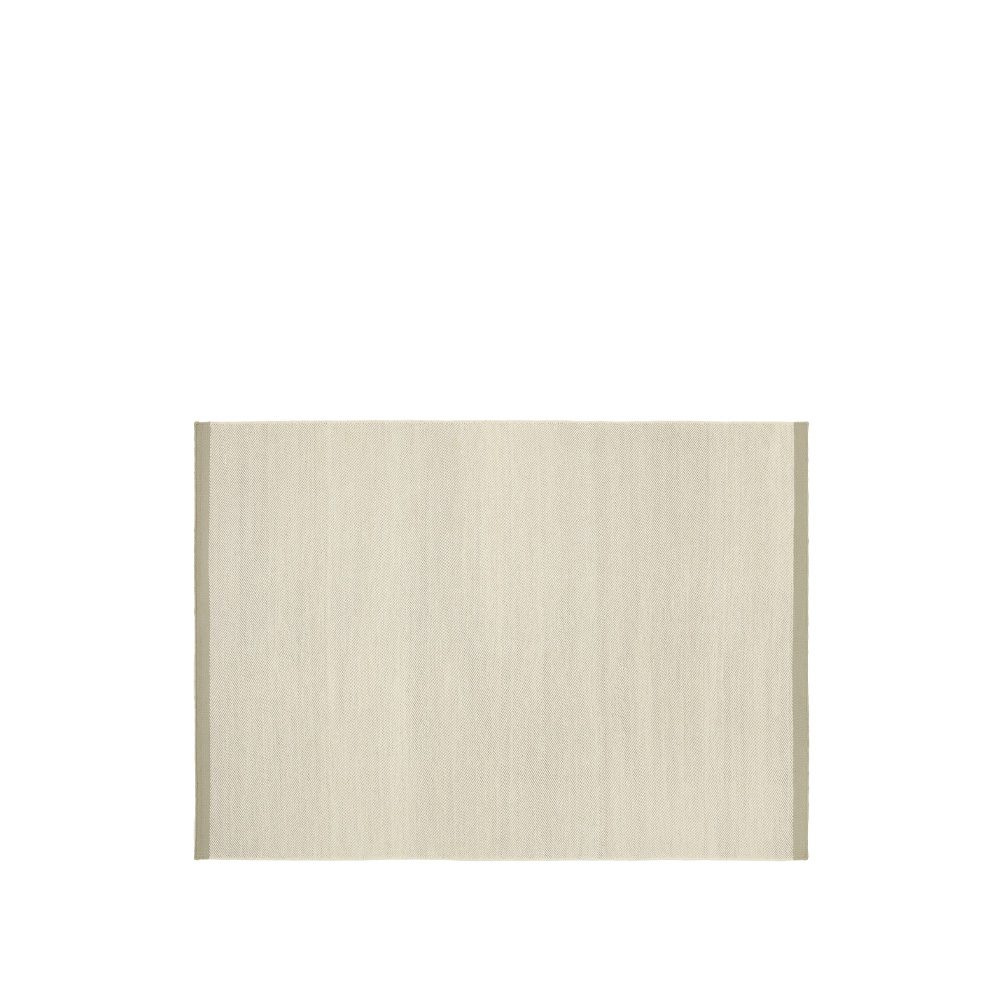 Una matta, offwhite/grey, 170x240 cm