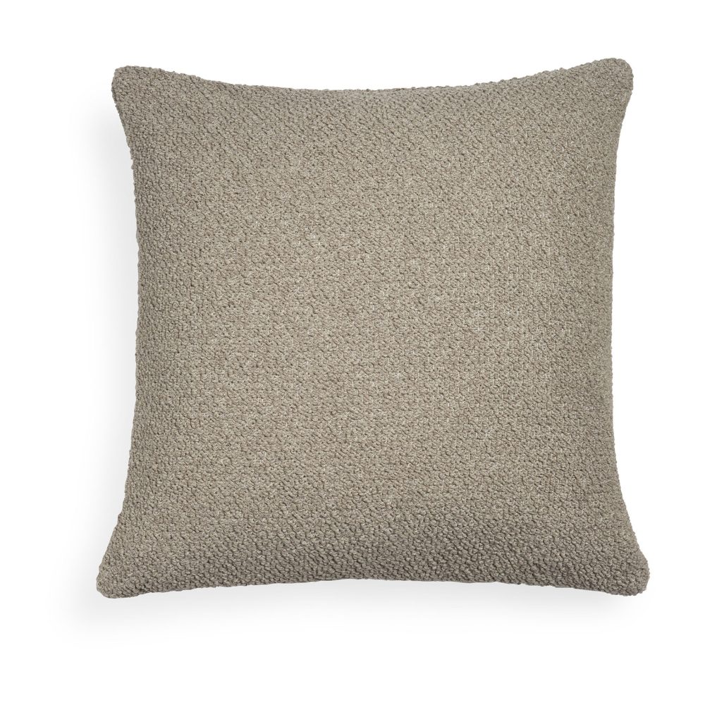 Boucle outdoor kudde 50x50 cm, Oat