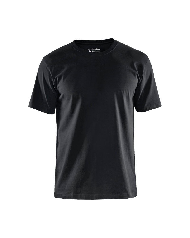 T-SHIRT 3602 SVART XL MULTIPACK