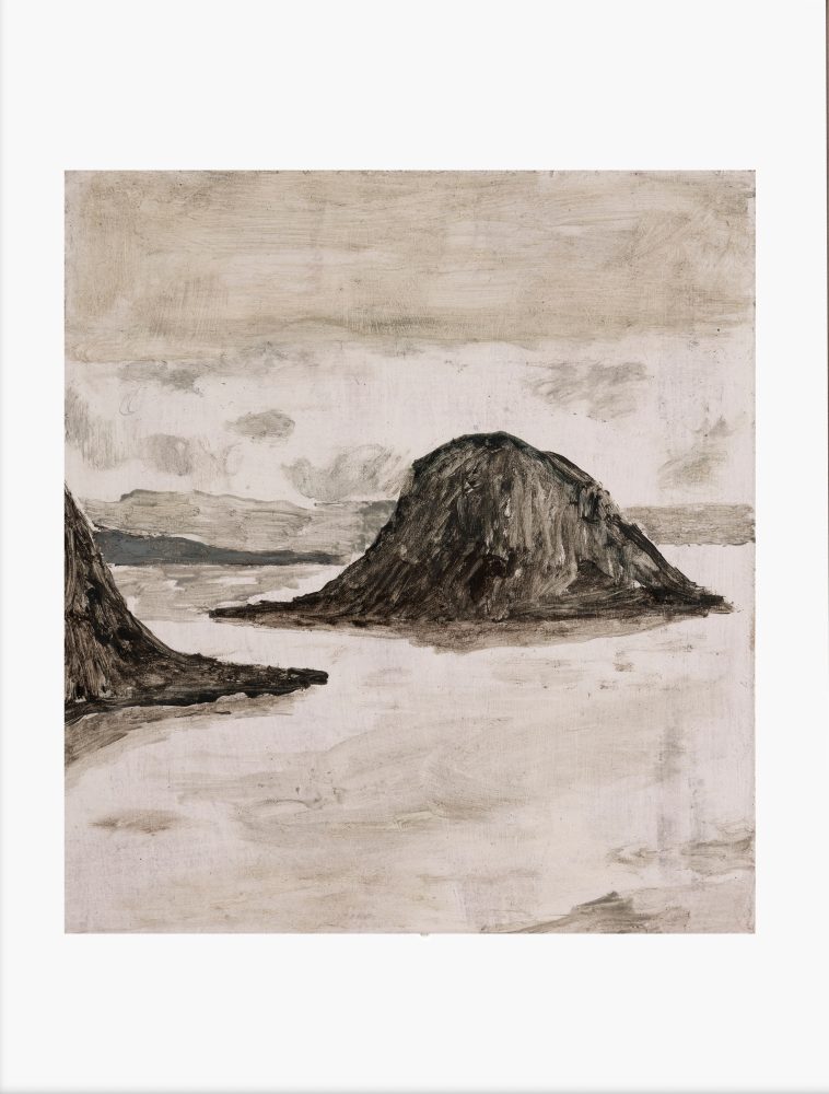 In front of M poster, 40x50 cm