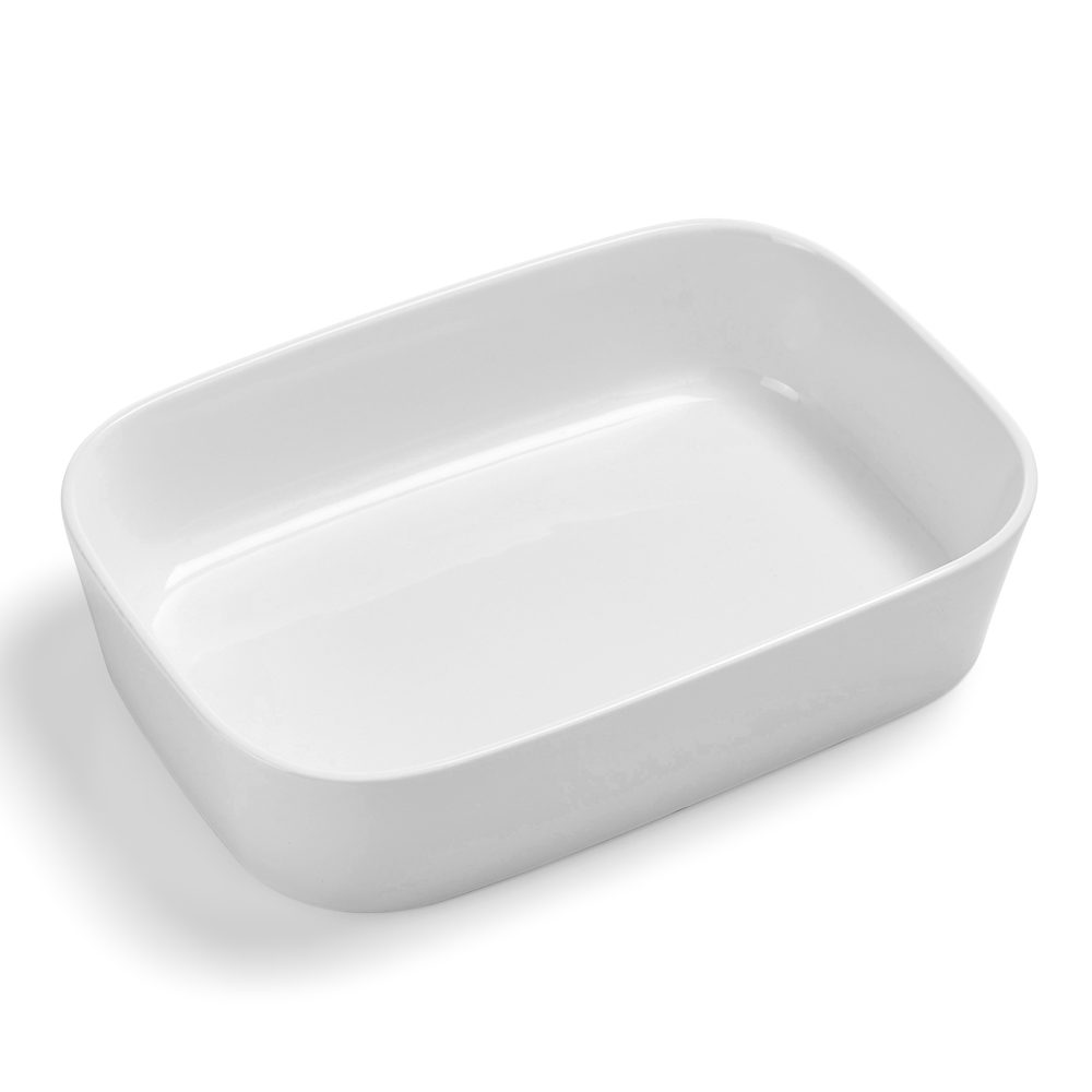 Modula ugnsfast fat 30x21 cm, Vit