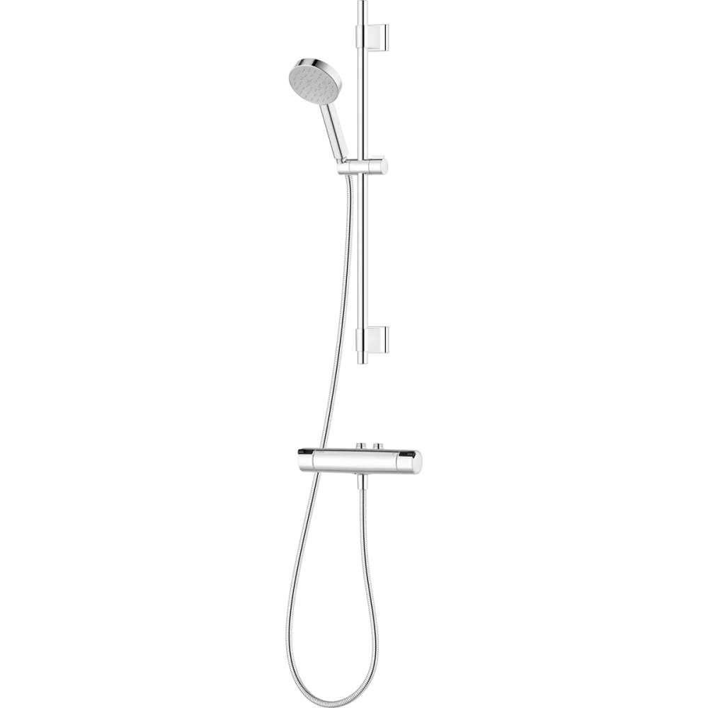 Mora MMIX II 334025 Duschset med blandare, 40 c/c, krom Inlopp upp - Bild 2