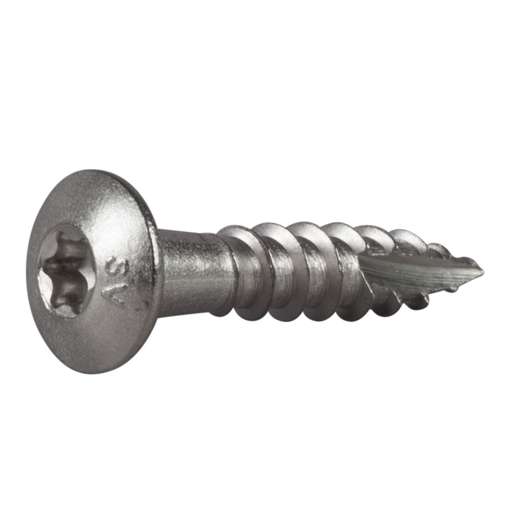 Rännkrokskruv C4 4,8x25mm Rostfri Stål A2/Lackerad 250st Essve