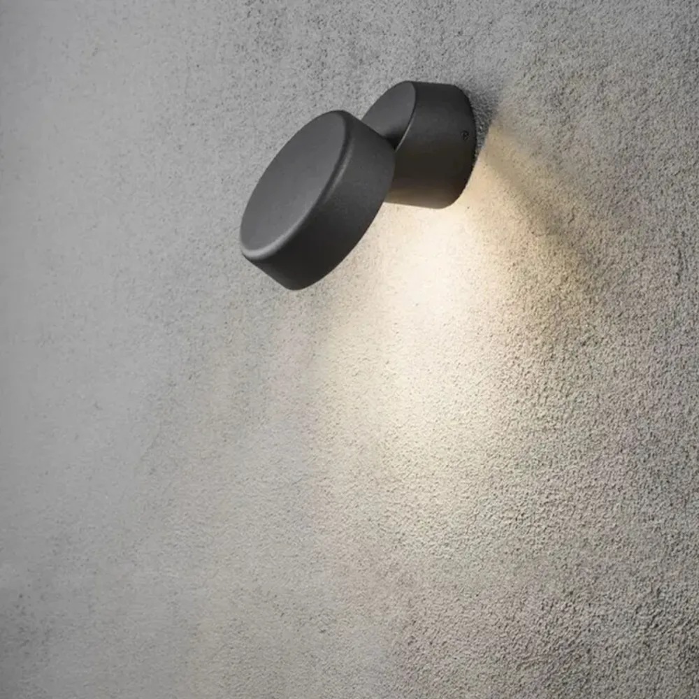 Konstsmide Vicenza Vägglykta LED 4W Svart | Beställ Här