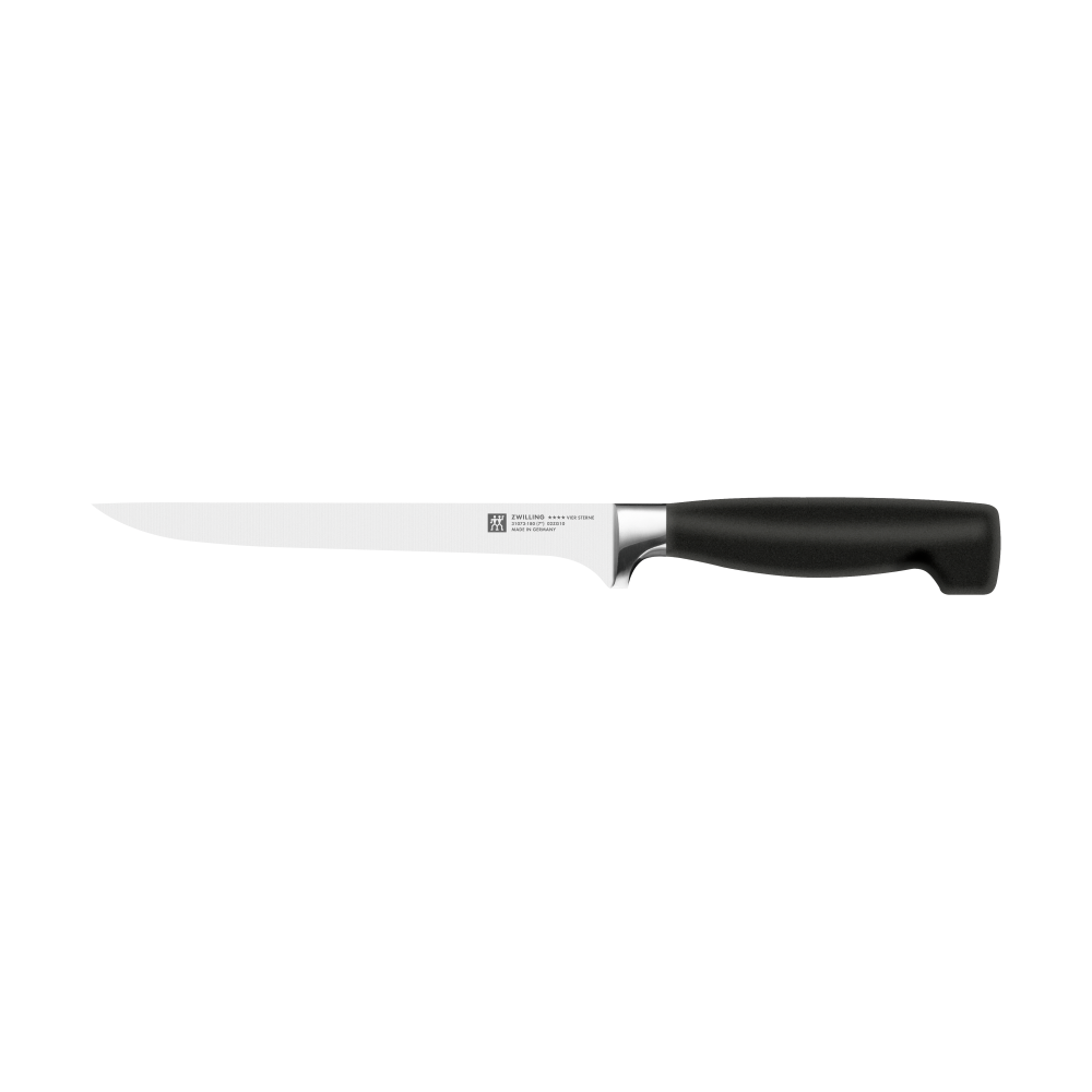 Zwilling Four star filékniv 18 cm, Svart-rostfritt stål