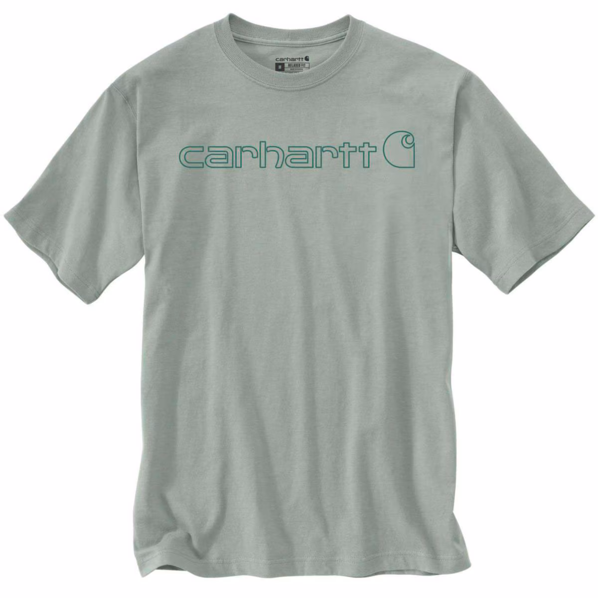 Kjøp Carhartt T-skjorte Logo, blågrønn
