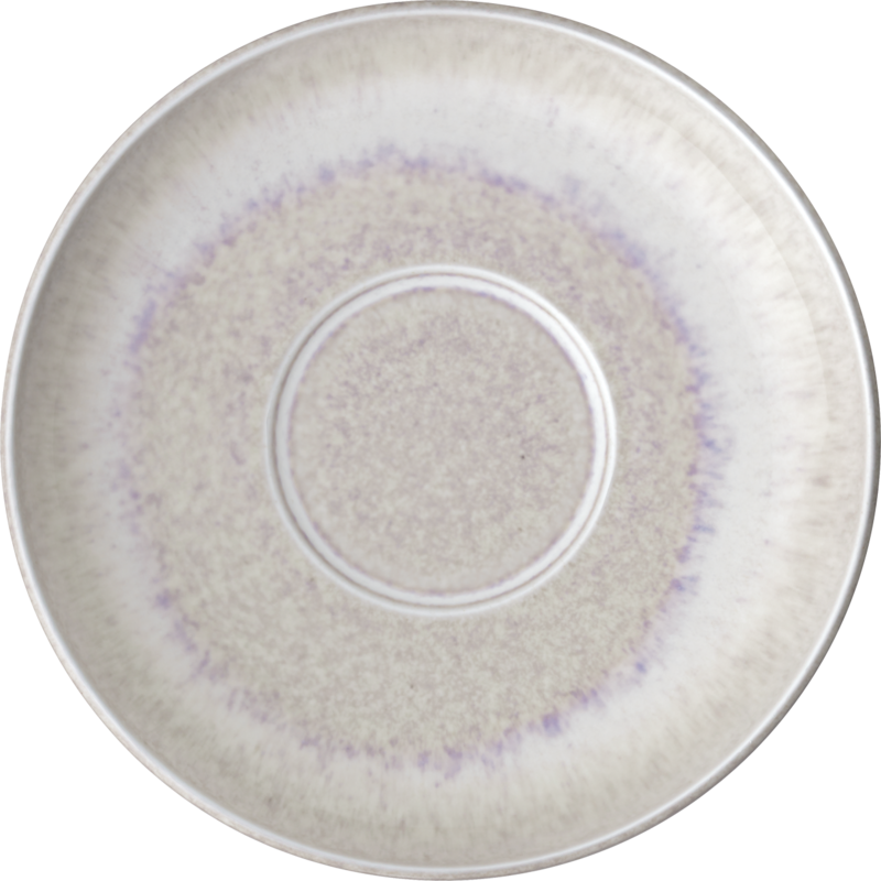 Perlemor fat till kaffekopp Ø16 cm, Beige
