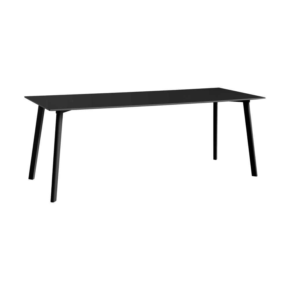 CPH210 Deux 2.0 bord 75x200 cm, Black water based-beech