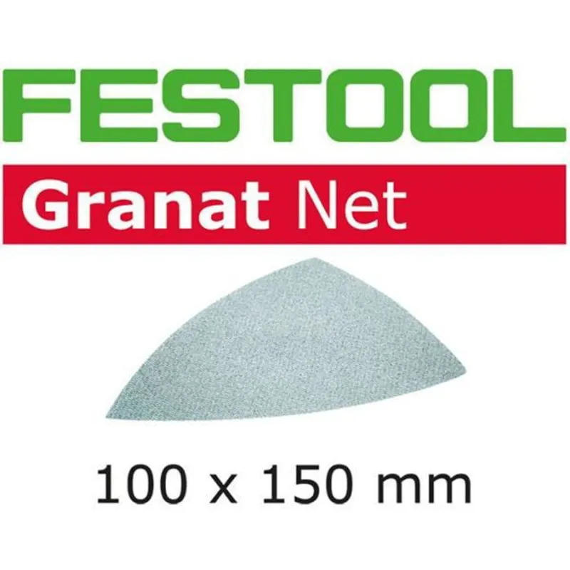 Festool Nätslippapper STF DELTA GR NET/50 Granat Net