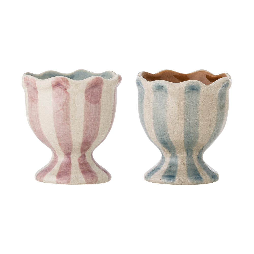 Willa äggkopp 2 delar, Rose-blue
