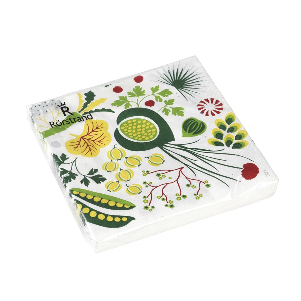 Kulinara servett 33x33 20-pack, Vit