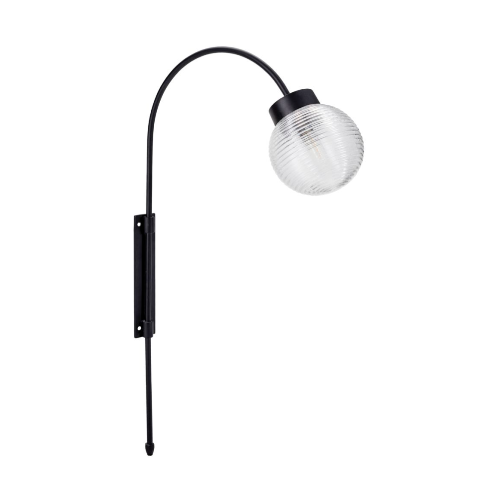 Gaia vägglampa 85 cm, Klar