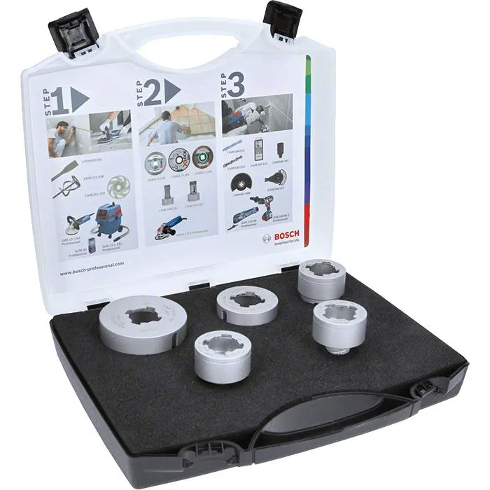 Bosch Best for Ceramic Dry Speed Diamantborrsats med X-LOCK, 5 delar