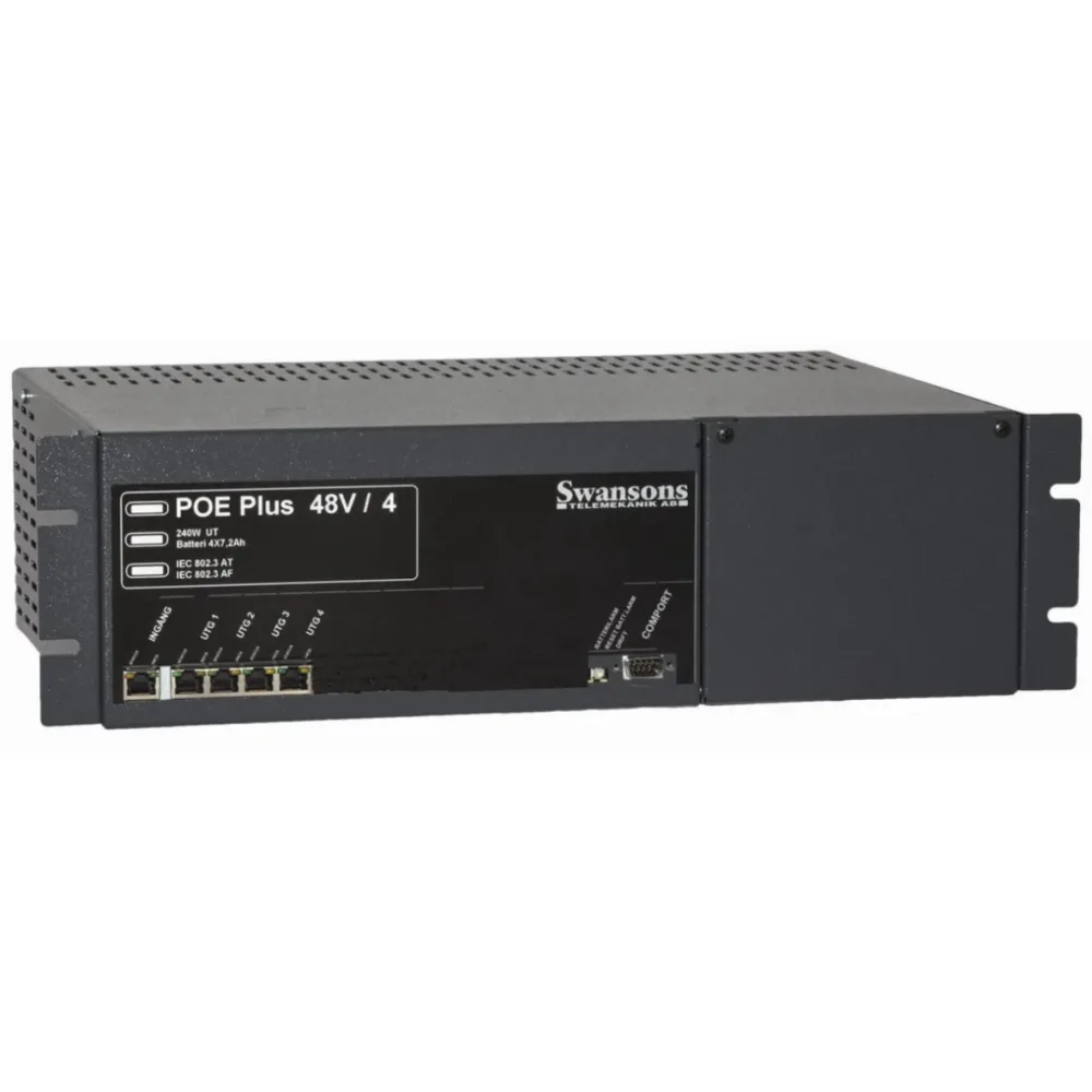Axema 2-3520 Switch inbyggd batteribackup 8 portar