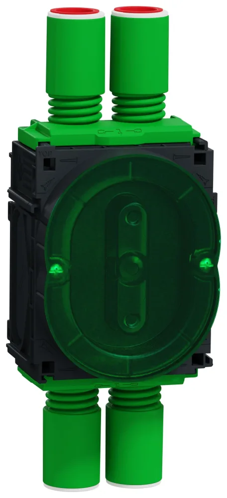 Schneider Electric IMT80263 Apparatdosa 13 mm, 4-stuts För enkel apparatdosa