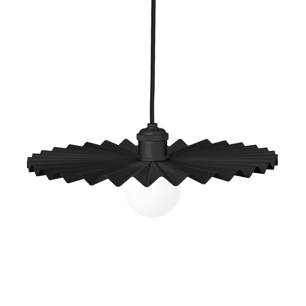 Omega pendel 50 cm, Svart