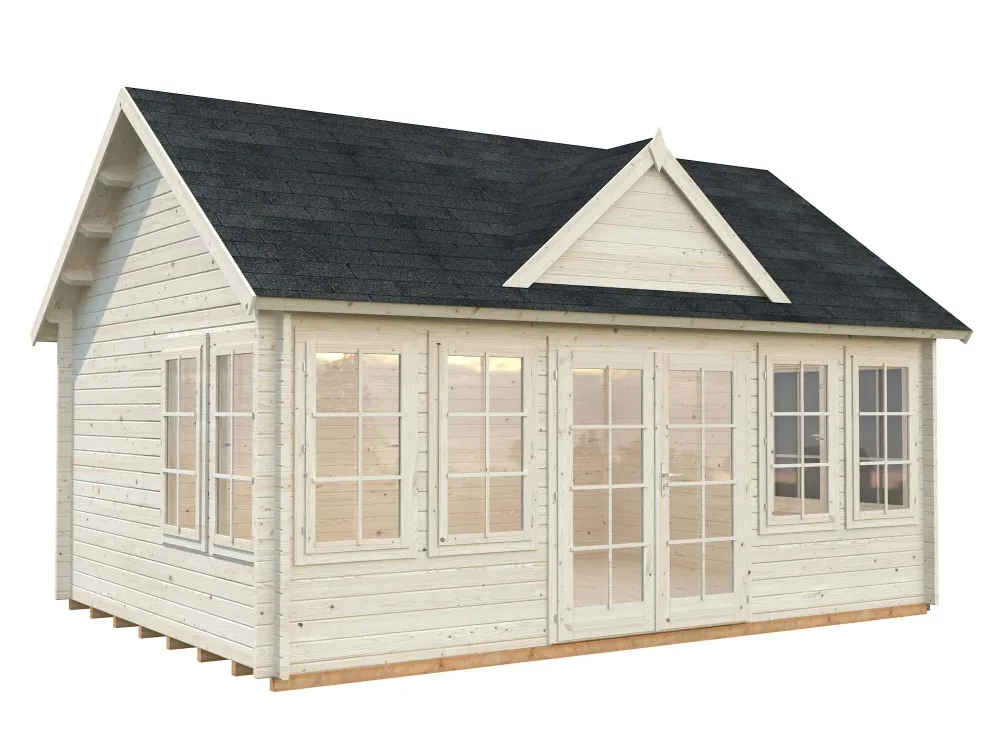 Palmako Claudia Stuga 20,1 m²/inv. 19,4 m², impr. natur