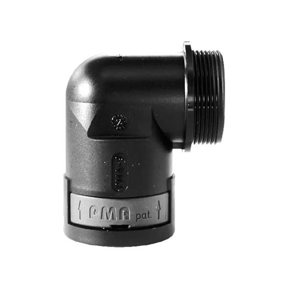 Rutab 1410652 Vinkelförskruvning polyamid 6, halogenfri 10 mm, PG9
