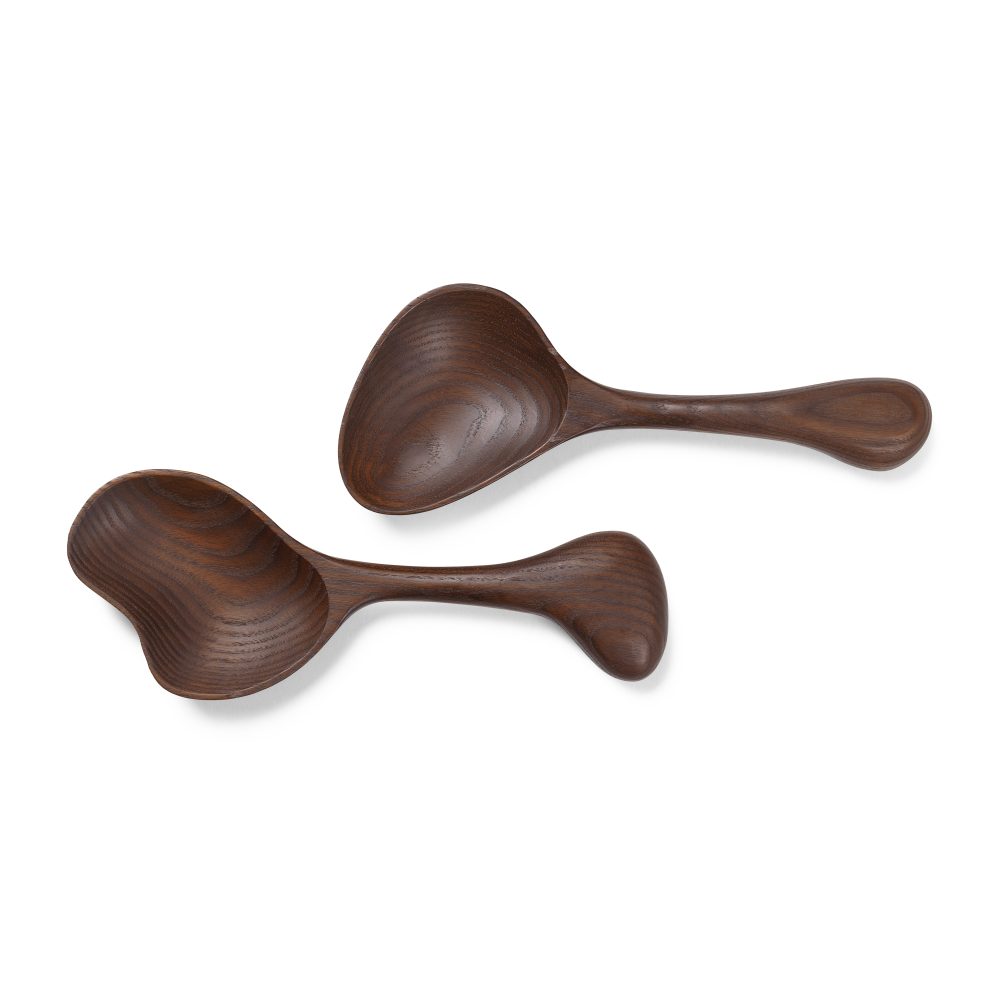 Os salladsbestick 2 delar, Dark brown
