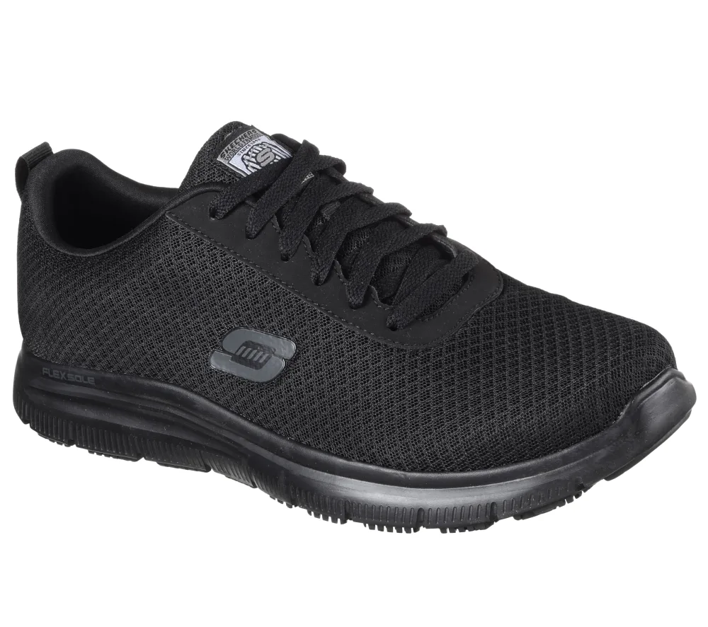 Skechers Work Relaxed Fit SRC Fritidssko halksäker, mesh 45