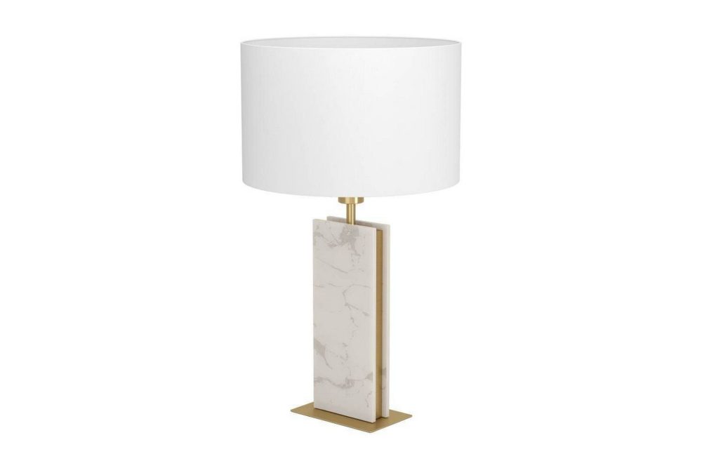 Bordslampa Eglo Belesar Mässing/Vit
