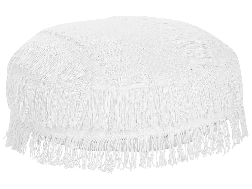 Sittpuff OULAD Bomull Vit