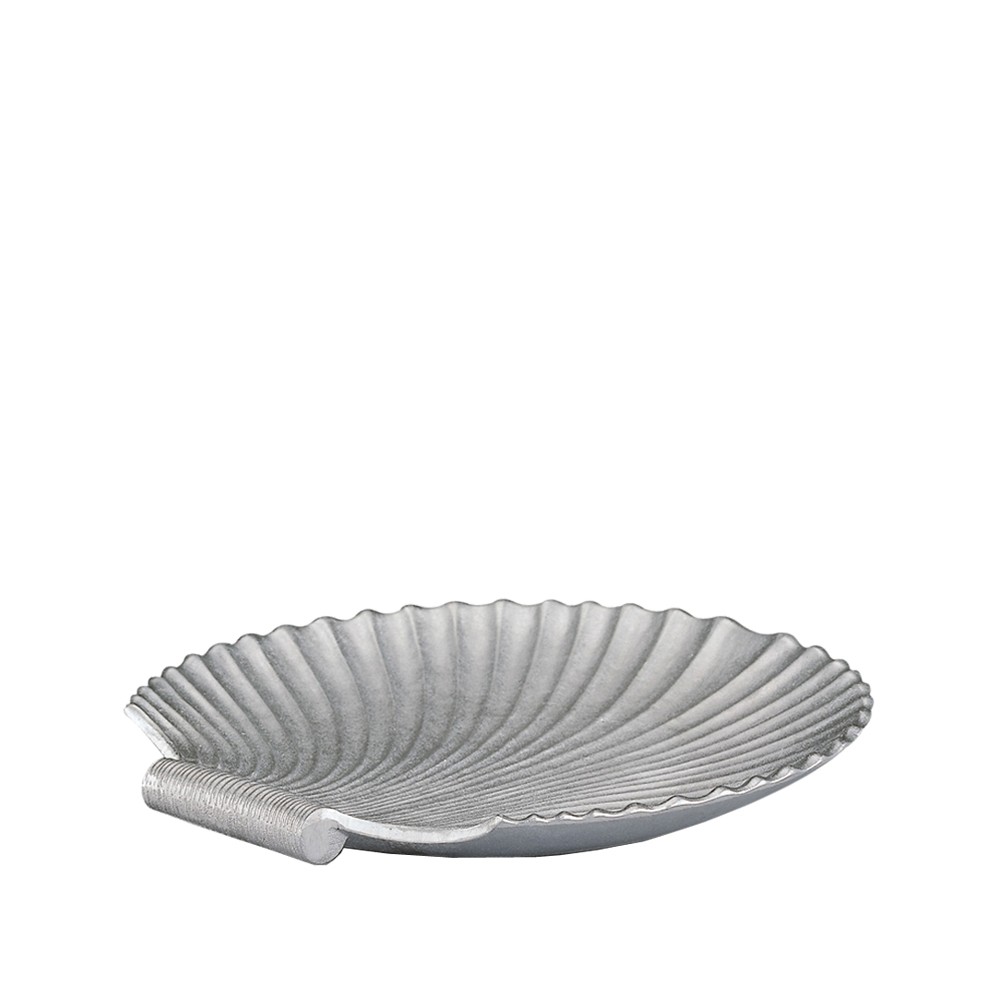 Snäcka fågelbad, Aluminium