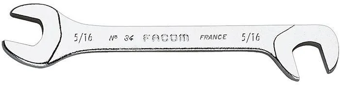 Facom 34.9/16 U-nyckel vinklad 15° och 75° 9/16"