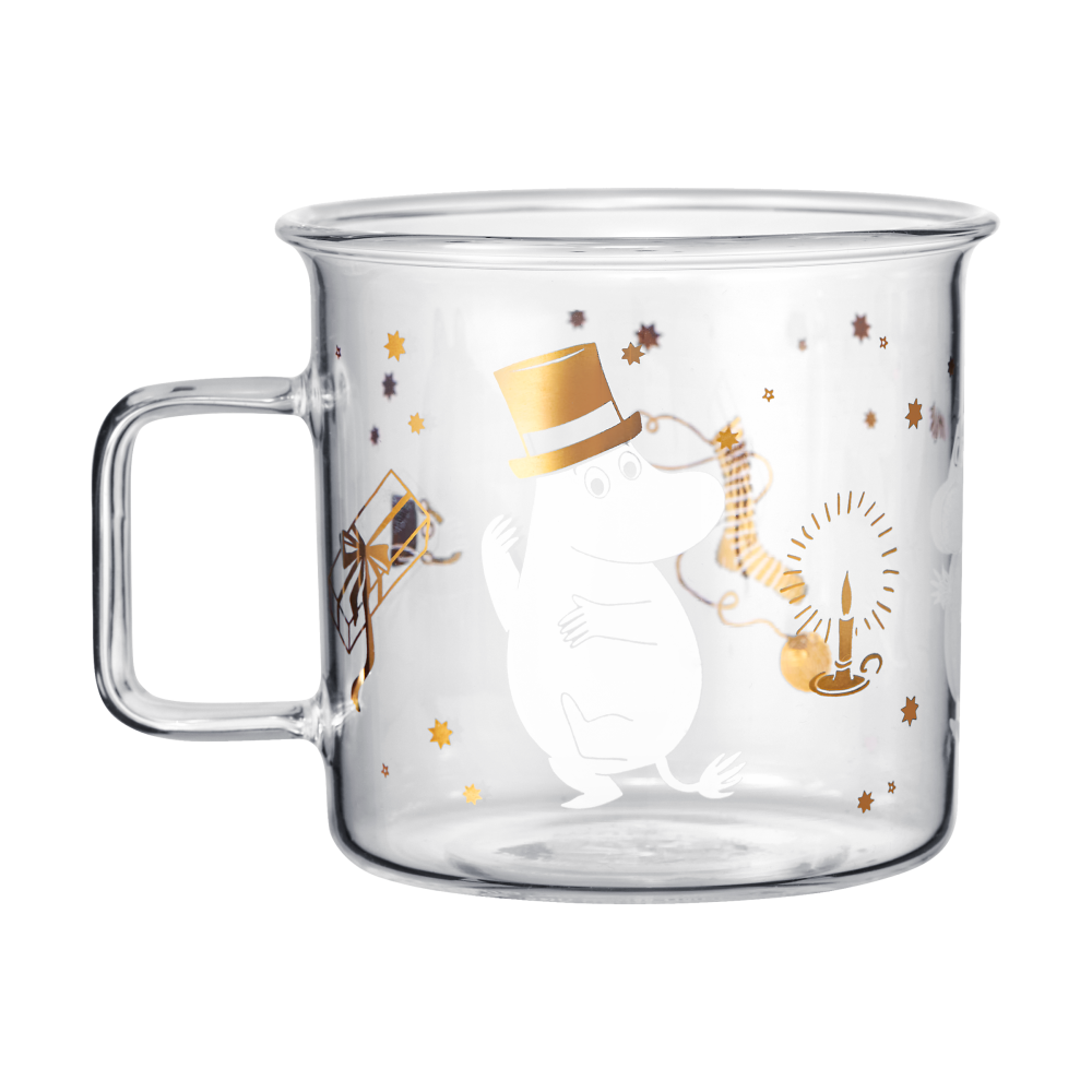 Mumin glasmugg 35 cl, Sparkling stars