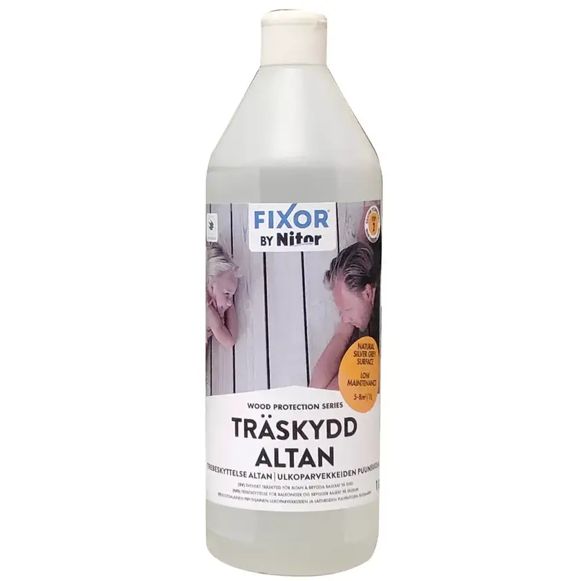 Träskydd Altan, Steg 2 1L