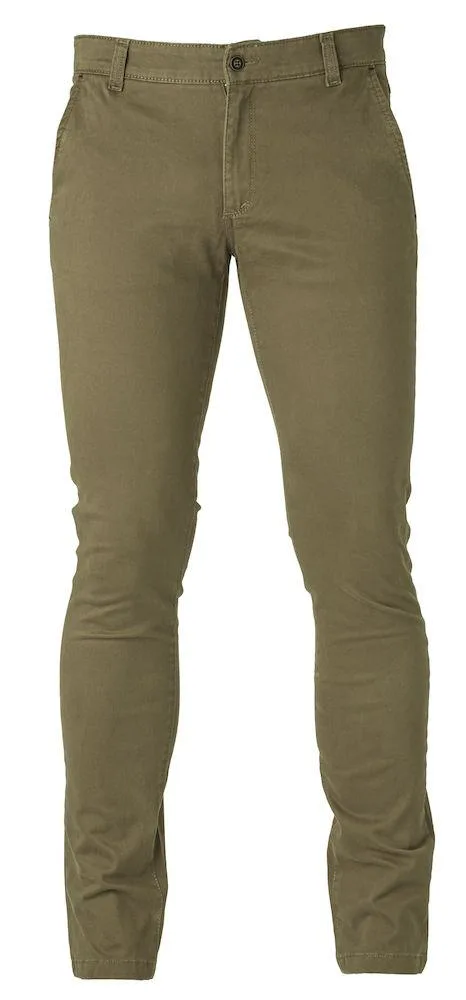 James Harvest Officer Byxa Khaki Khaki