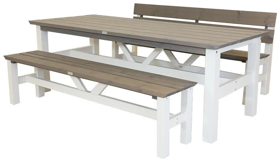 Eden Wood Viking EW 0281-G7 Matgrupp bord, bänk, soffa Grå