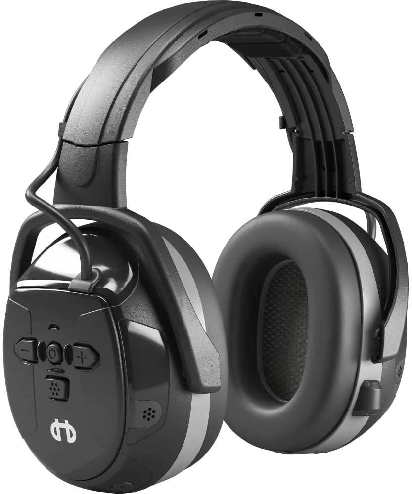 Hellberg Xstream LD Hörselskydd Bluetooth, medhörning, hjässbygel