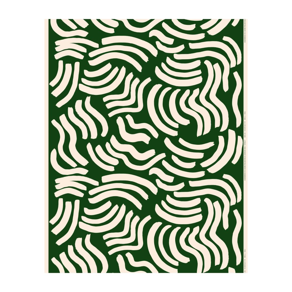 Hyräily bomullstyg, Green-cotton