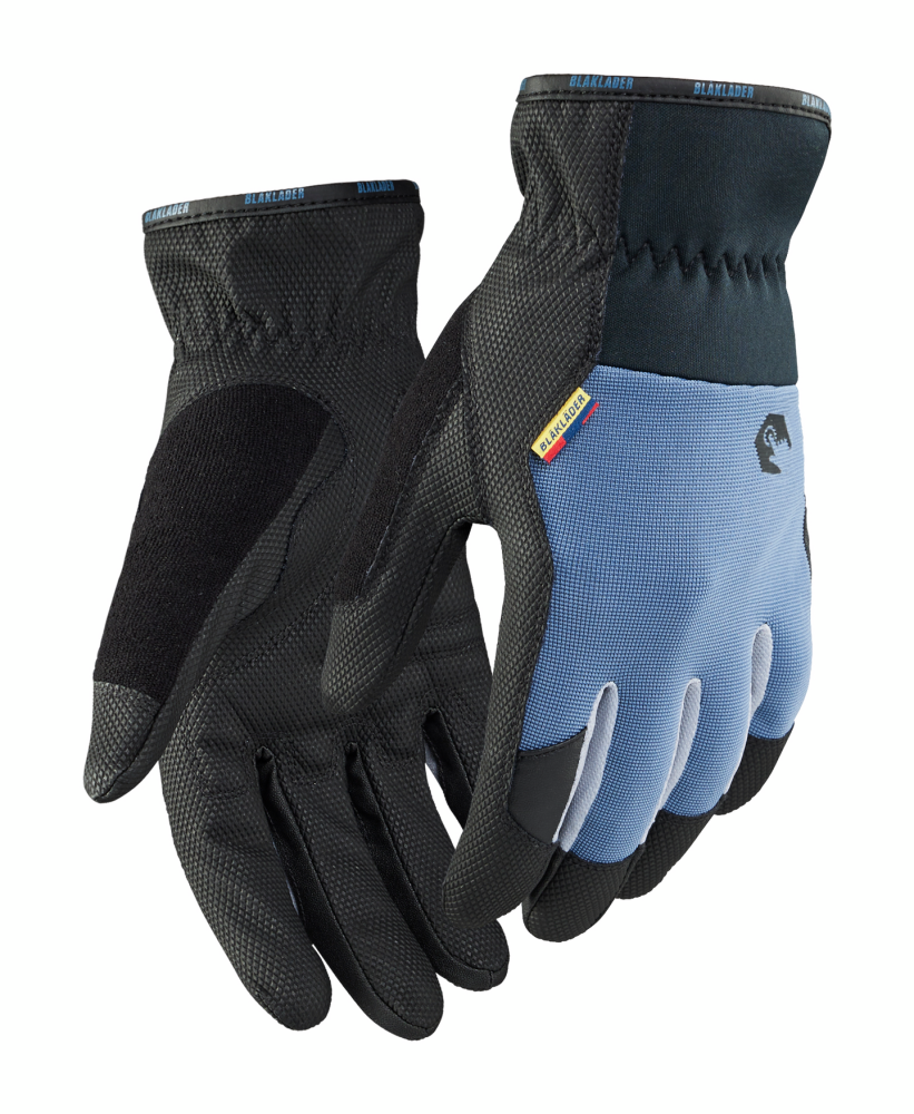 ALLROUNDHANDSKE BLÅKLÄDER 2850 1415, SUPREME STRONG SVART/BLÅ 8