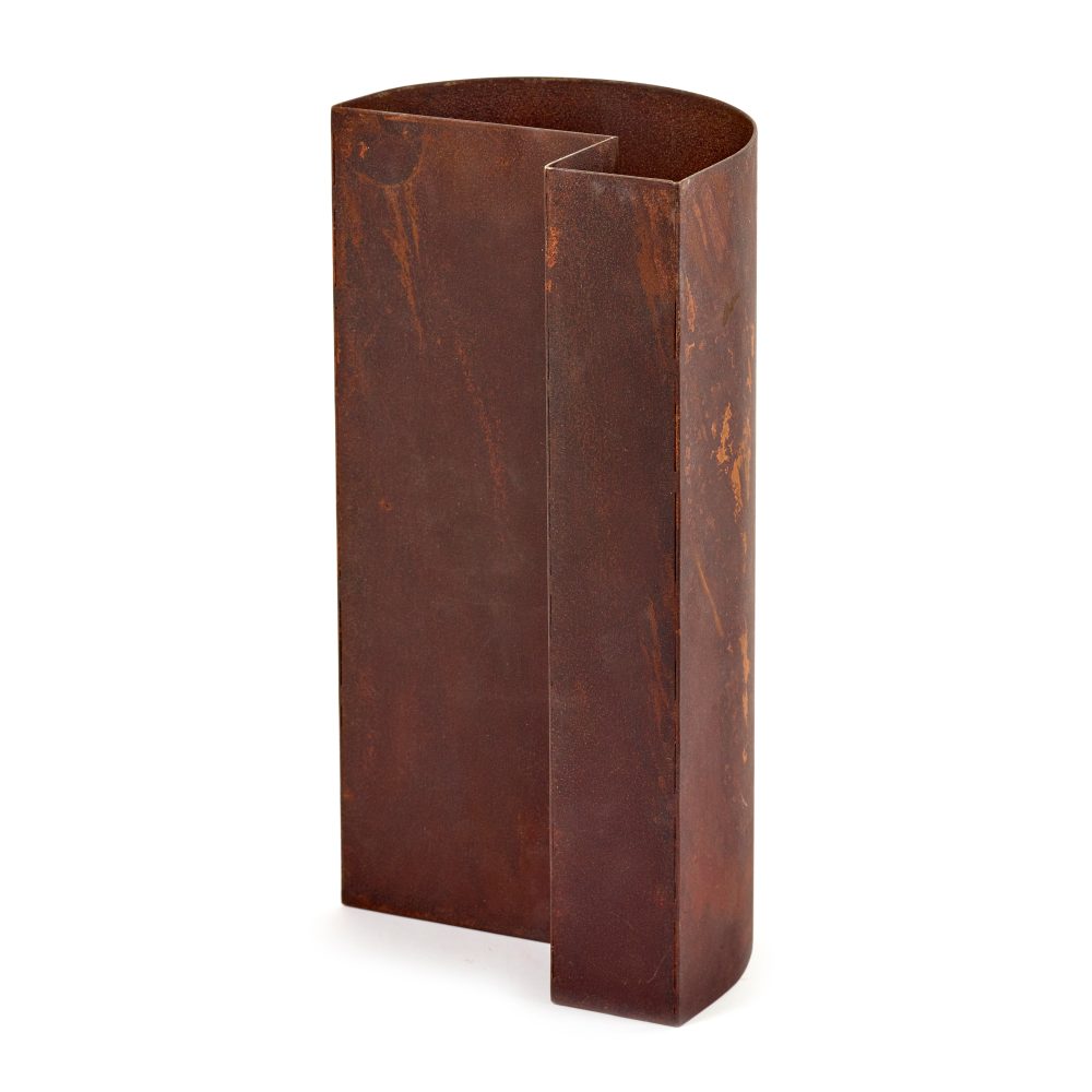 FCK vas järn 12x15 cm, Rust