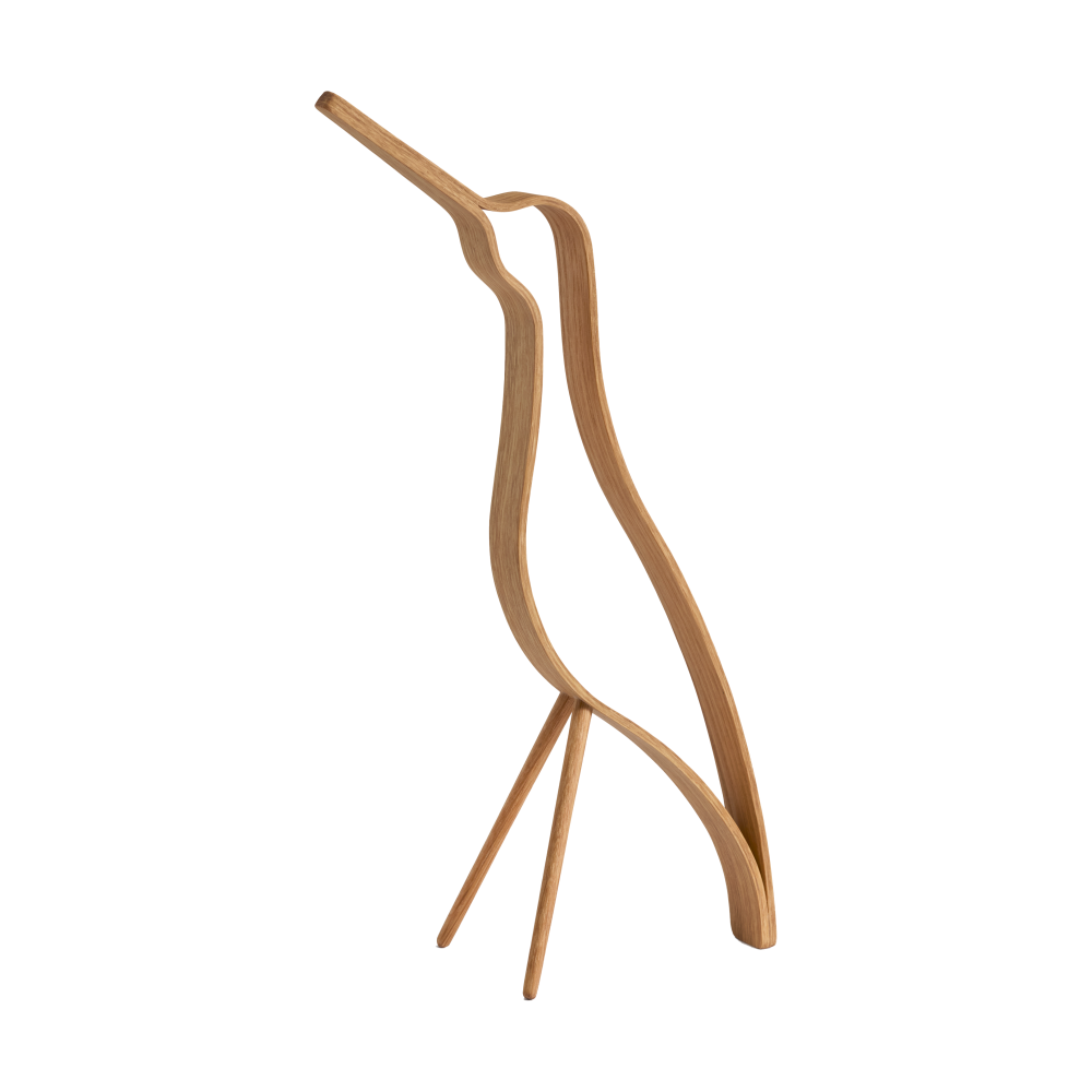Woody bird high 32 cm, Oak