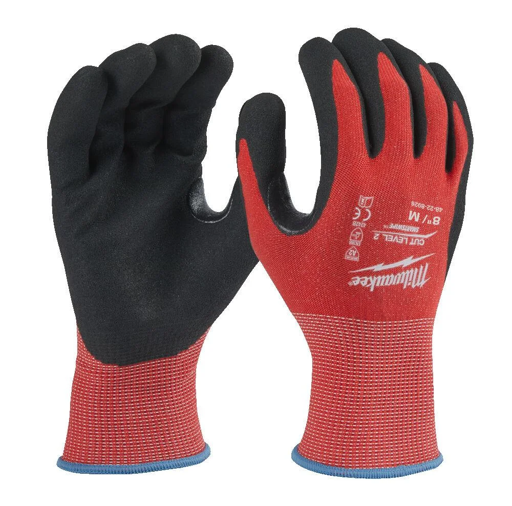 Milwaukee 4932479907 Skärskyddshandske nitrildoppade, CL2/B, Smartswipe M/8 - Bild 2