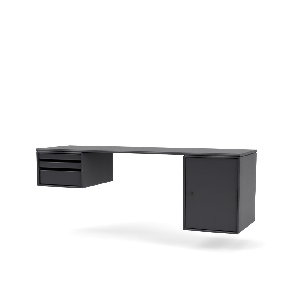 Workshop skrivbord, anthracite 04